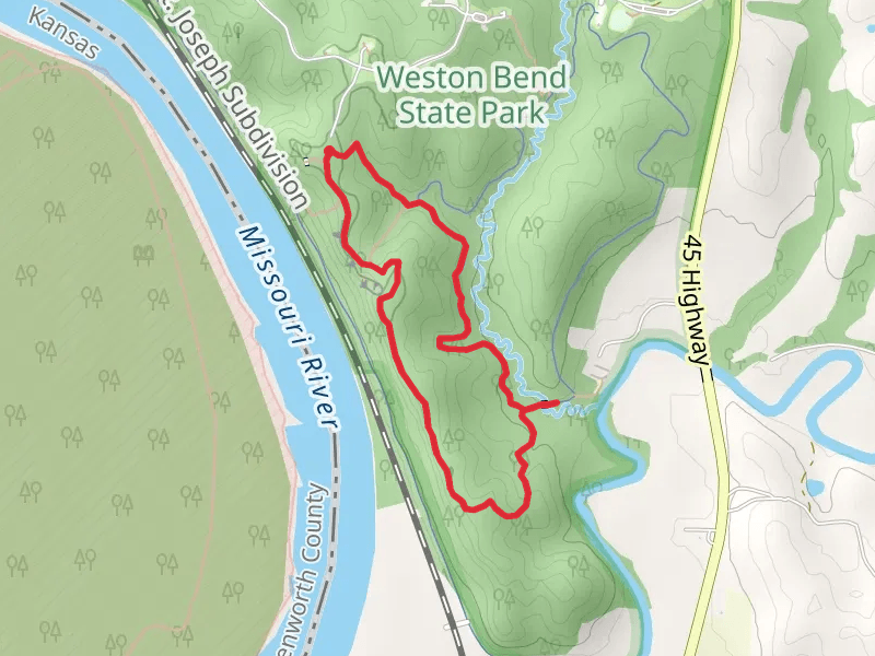 West Ridge Trail and Harpst Loop Trail