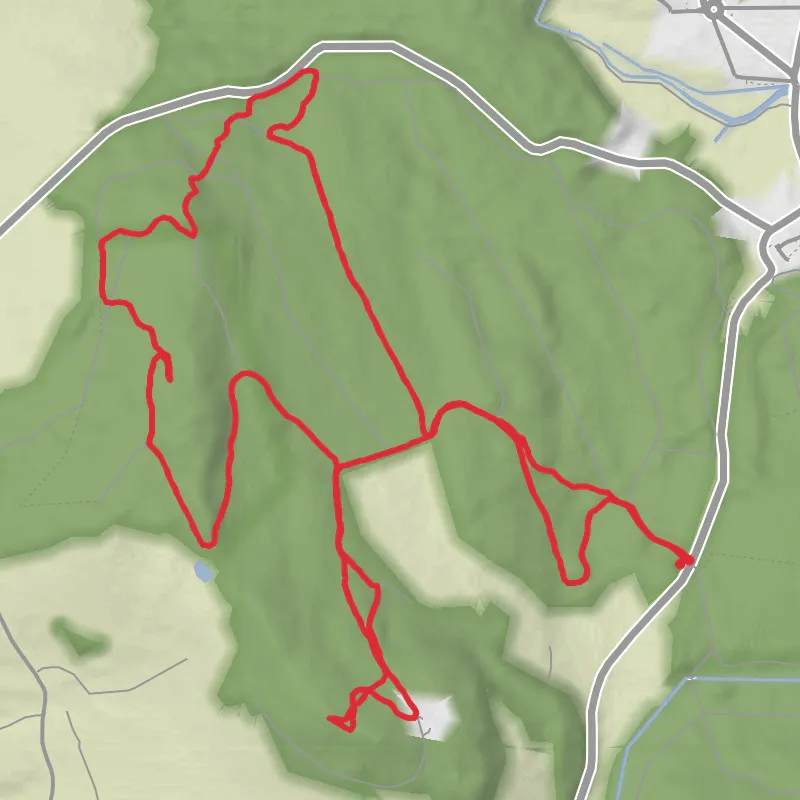 Hike from Portlaw mobile static map
