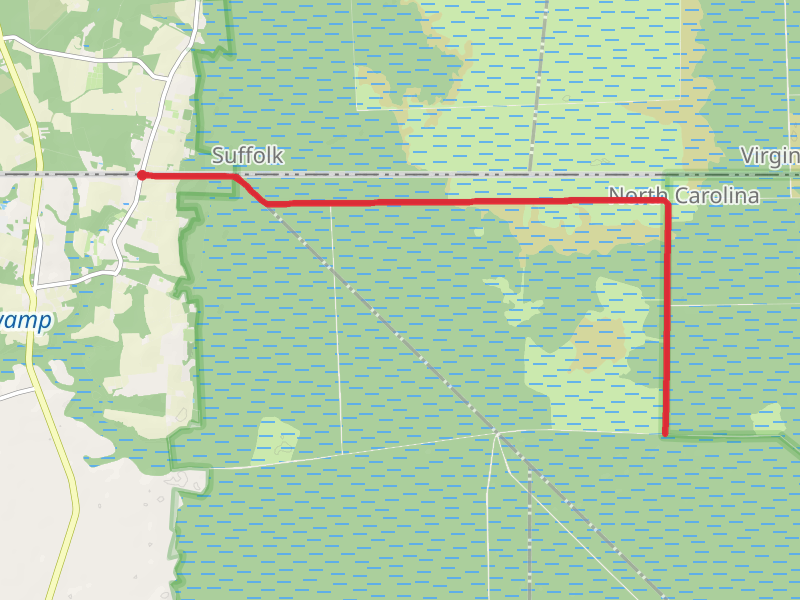 Corapeake Ditch and Forest Line Ditch