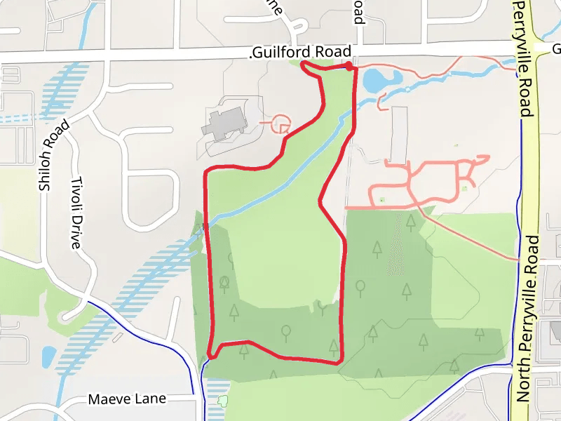 Guilford County Forest Preserve Loop