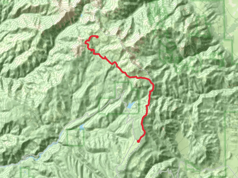 Skyline NRT Trail and Blue Lake Trail