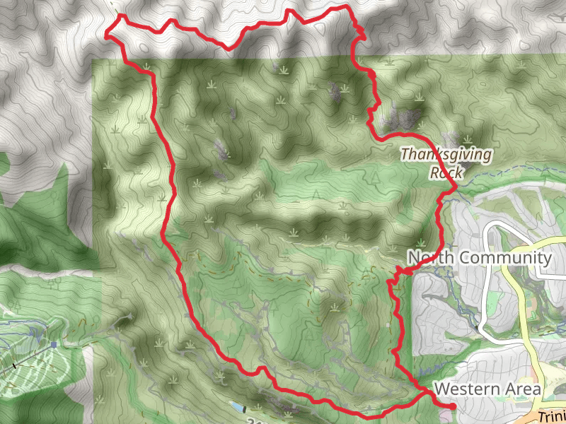 Cave of the Winds, Guaje Ridge and Old Mitchell Loop Trail