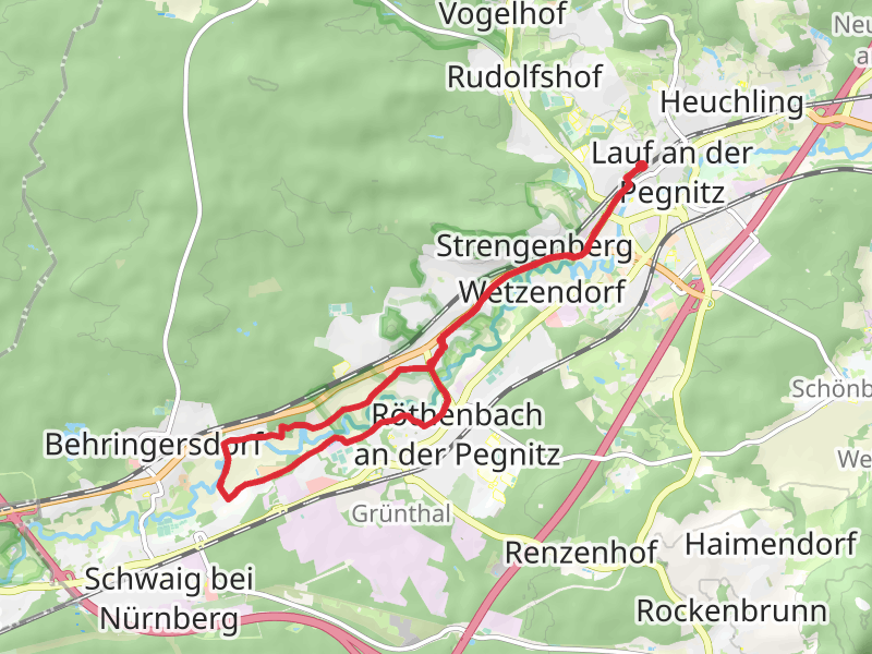 Pehnitz via Karl Horn Weg