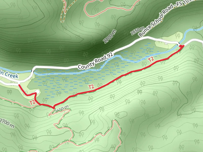 Sourdough Trail Out and Back