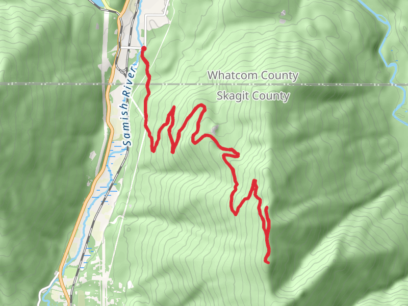 Pacific Northwest Trail from Wickersham