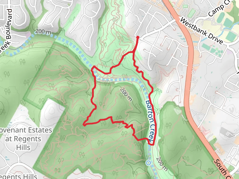 Barton Creek Greenbelt Trail 11, Mountain Connector and Hill of Life Loop Trail