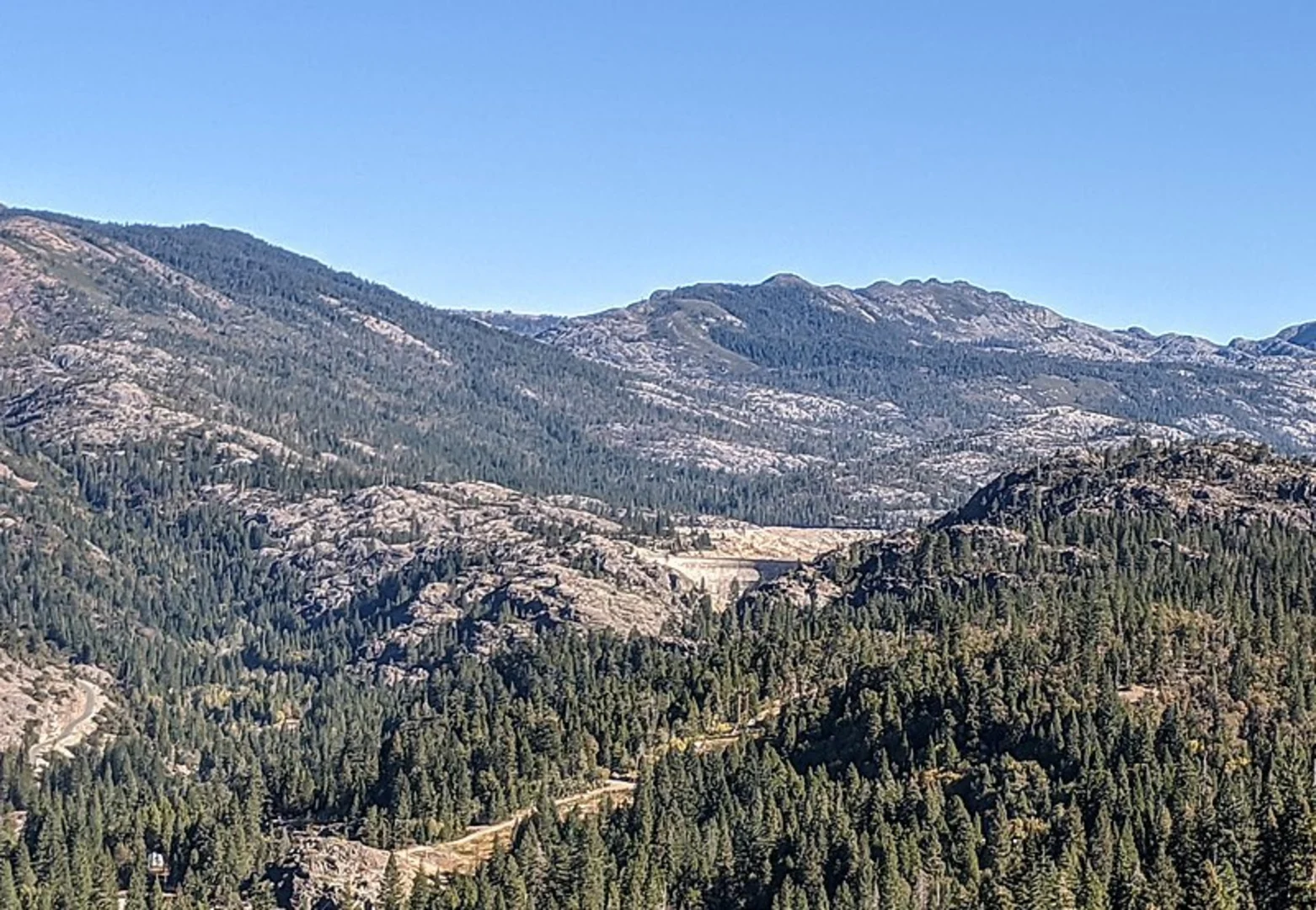 An image depicting the trail Fordyce Foot via Spaulding Lake Trail and its surrounding area.