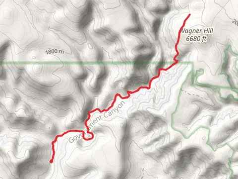 Government Canyon Trail