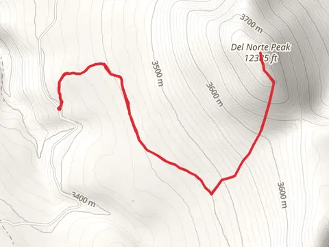 Del Norte via Shady Creek Trail