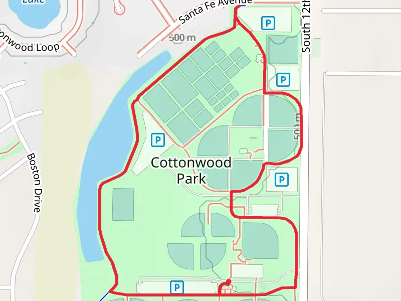 Cottonwood Park Loop
