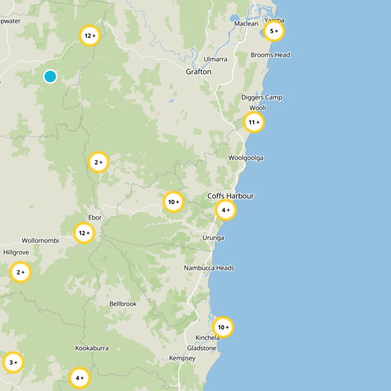 Coffs Harbour City Static Map