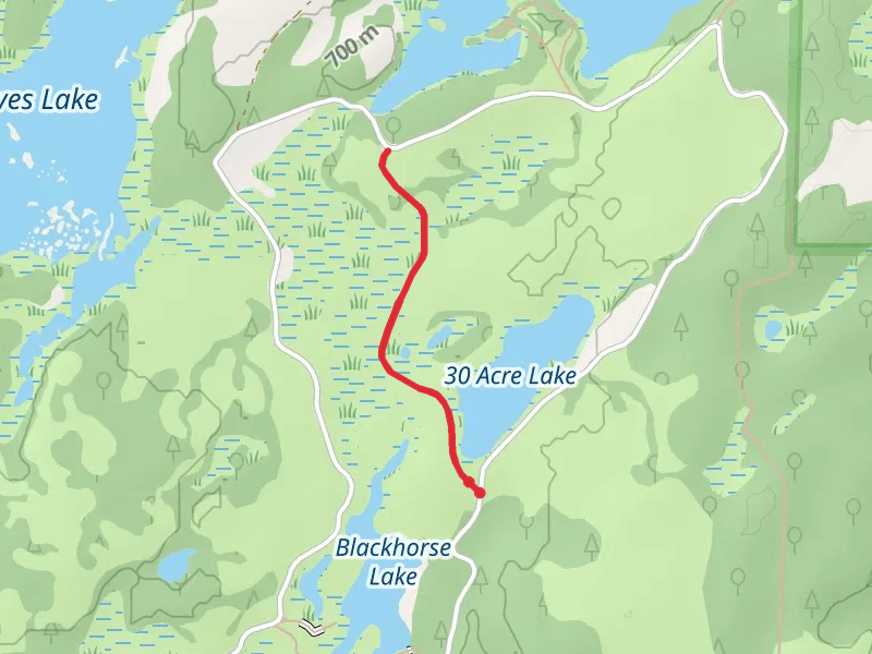 30 Acre Lake Hiking Trail