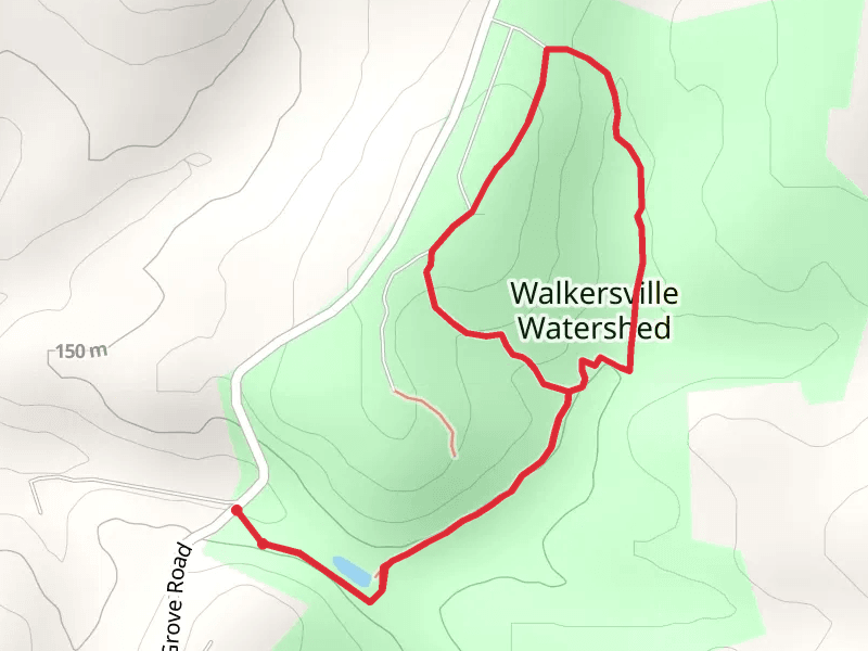 Walkersville Reservoir and Walkersville Watershed Loop