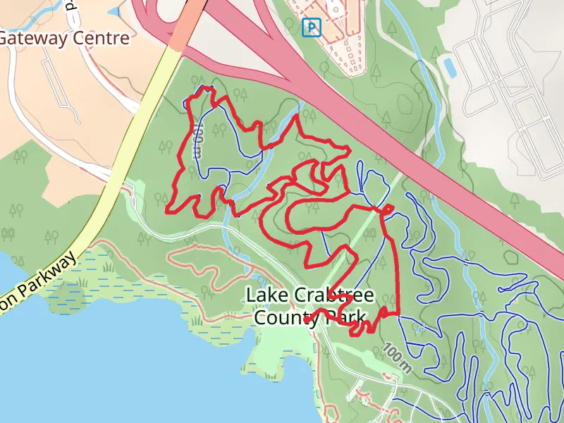Lake Crabtree County Park Loop - West