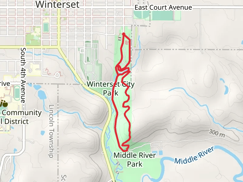 Winterset City Park Loop