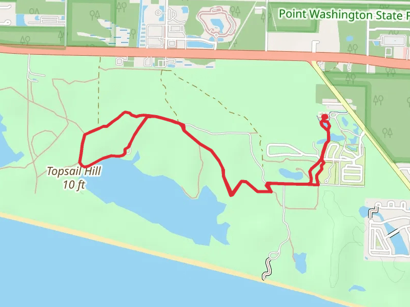 Turpentine and Campbell Lake Loop Trail