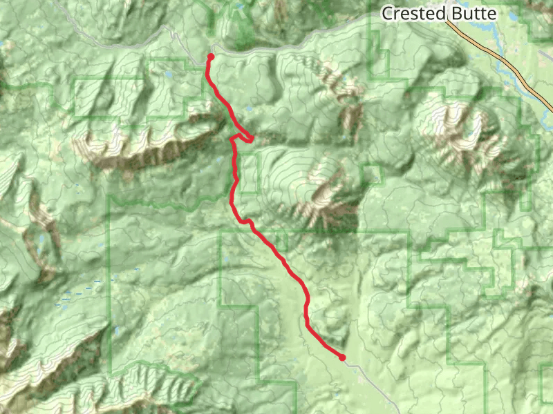 Ohio Creek Road Trail