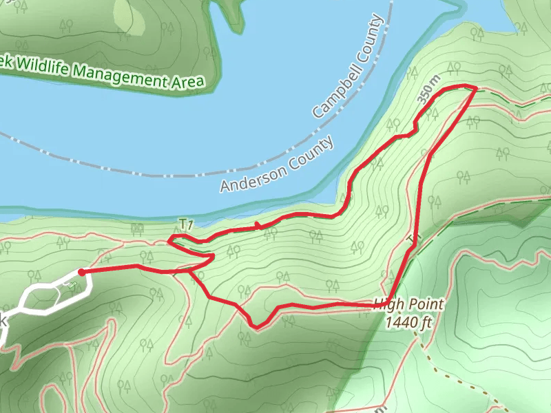 High Point and Lake View Short Loop Trail