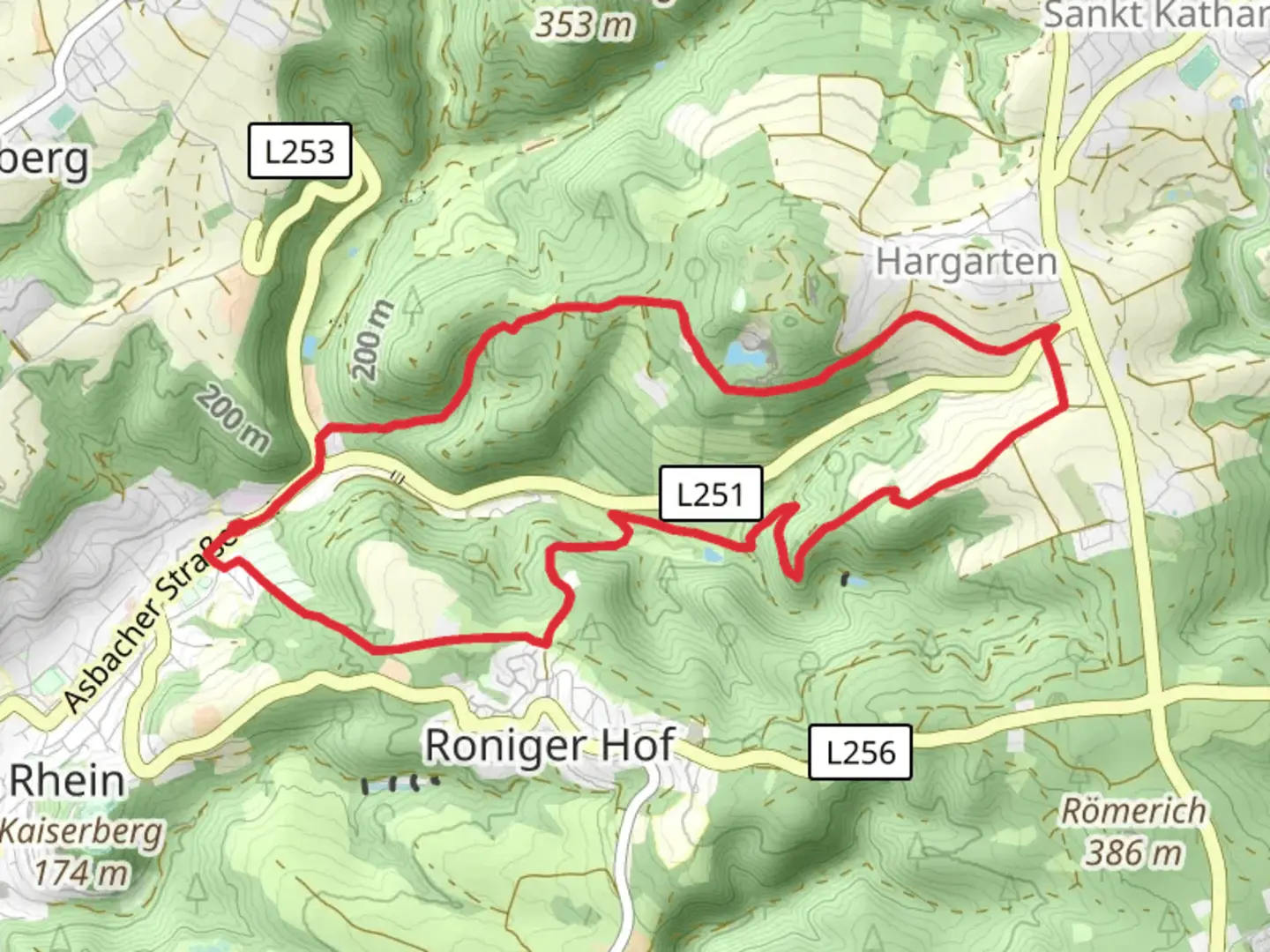 An image depicting the trail LZ6 Rundwanderweg Sterner Huette and its surrounding area.