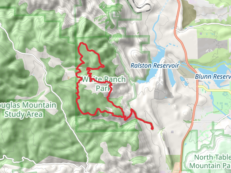Mustang, Rawhide and Upper Longhorn Loop Trail