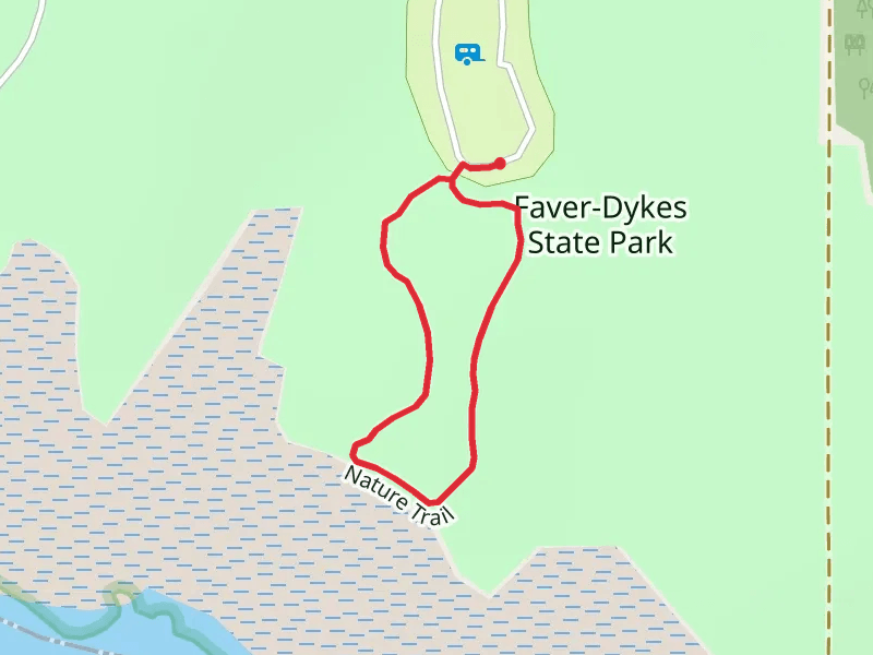 Faver-Dykes State Park Loop