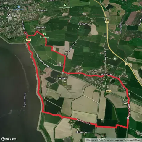 Uiteinder Weg and Nansumer Weg Loop