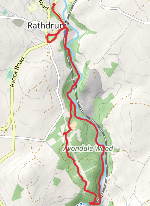 Avondale from Rathdrum mobile static map