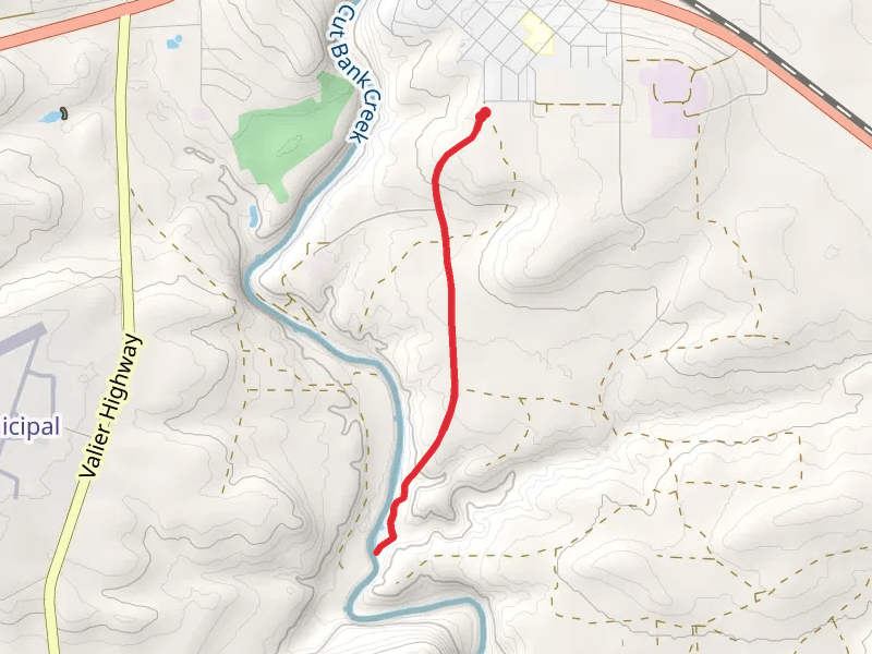 Cut Bank Creek Walk