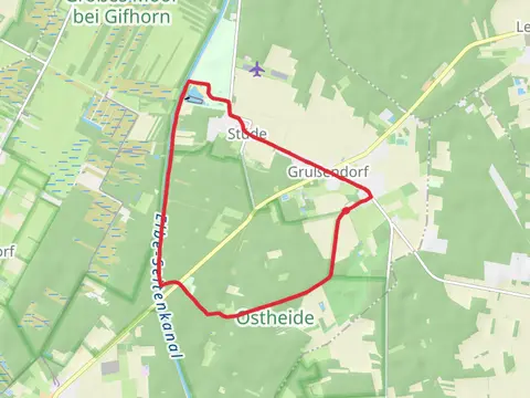 Muhlenfuhren Loop via Elbe Seitenkanal