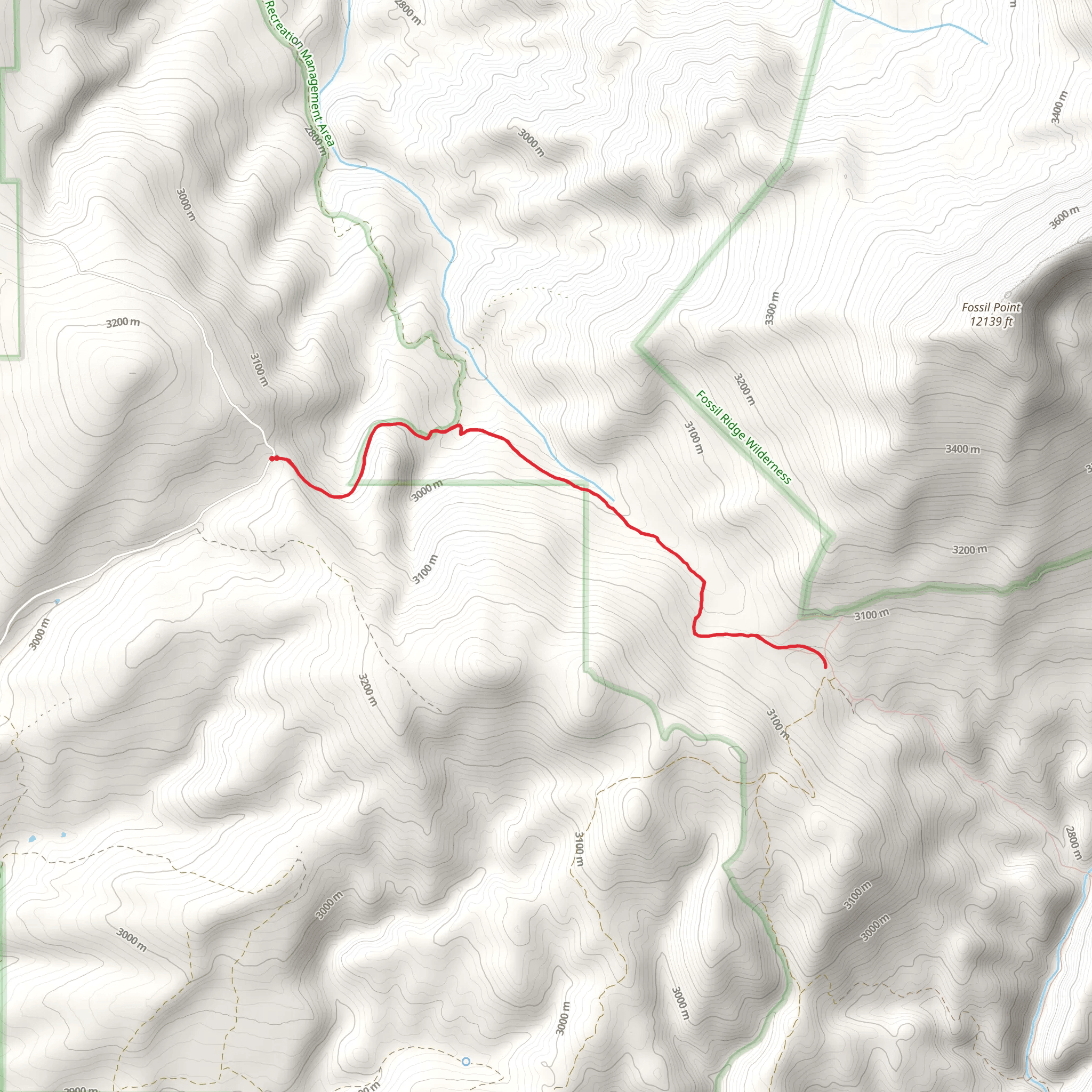 Beaver - Mc Intyre Trail mobile static map