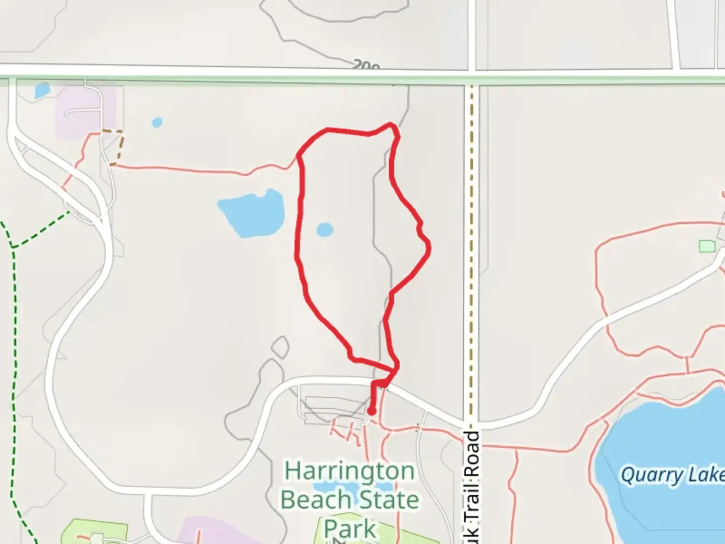 An image depicting the trail Bobolink Loop Trail and its surrounding area.