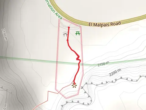 El Malpais Road