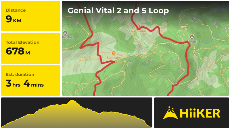Genial Vital 2 and 5 Loop | Traunstein | Germany
