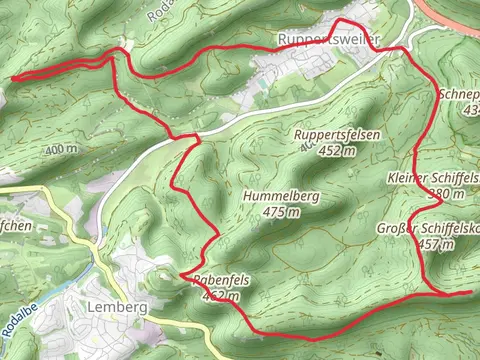 Rabenfels and Maiblumenfels Loop