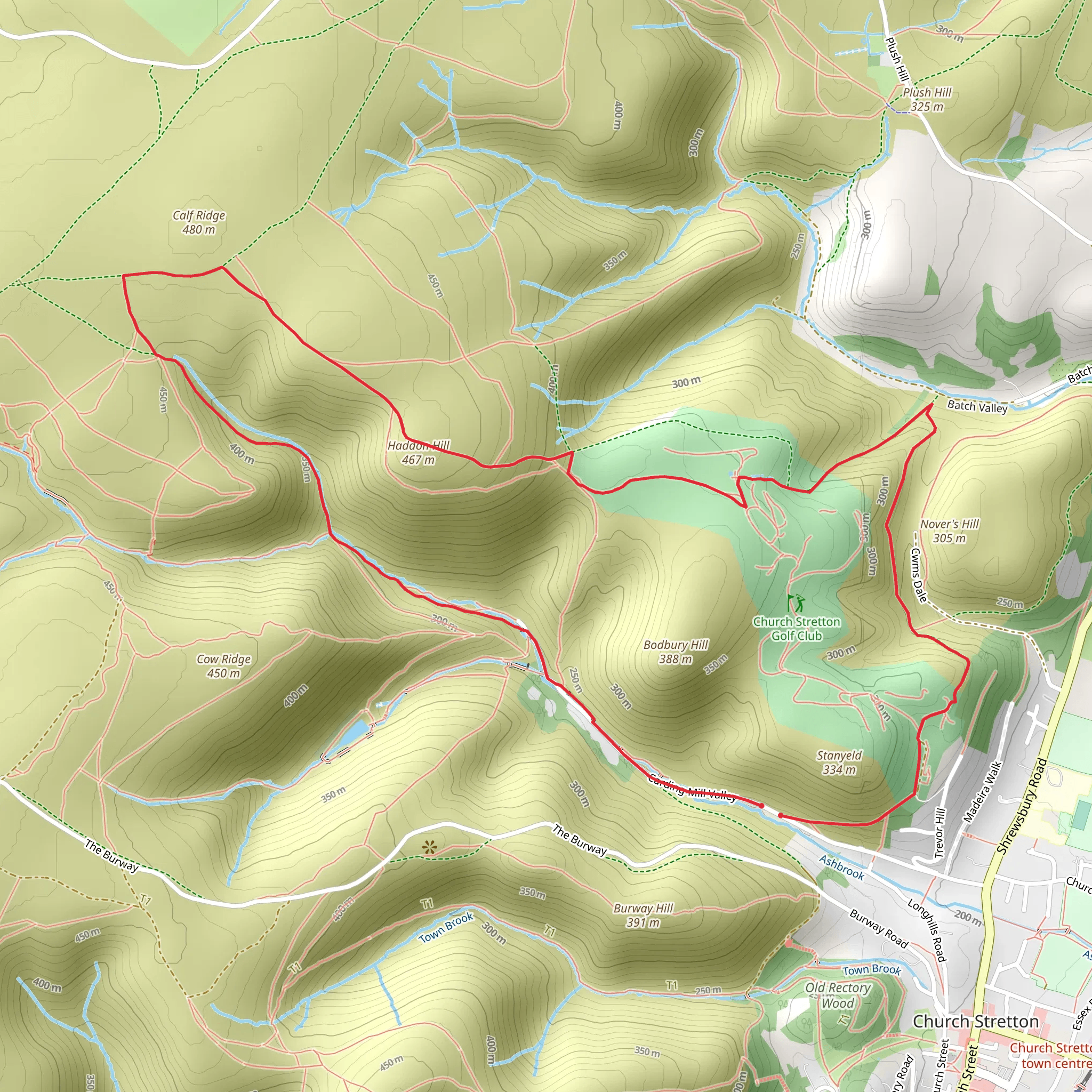 Haddon Hill and Calf Ridge Loop | Shropshire | England