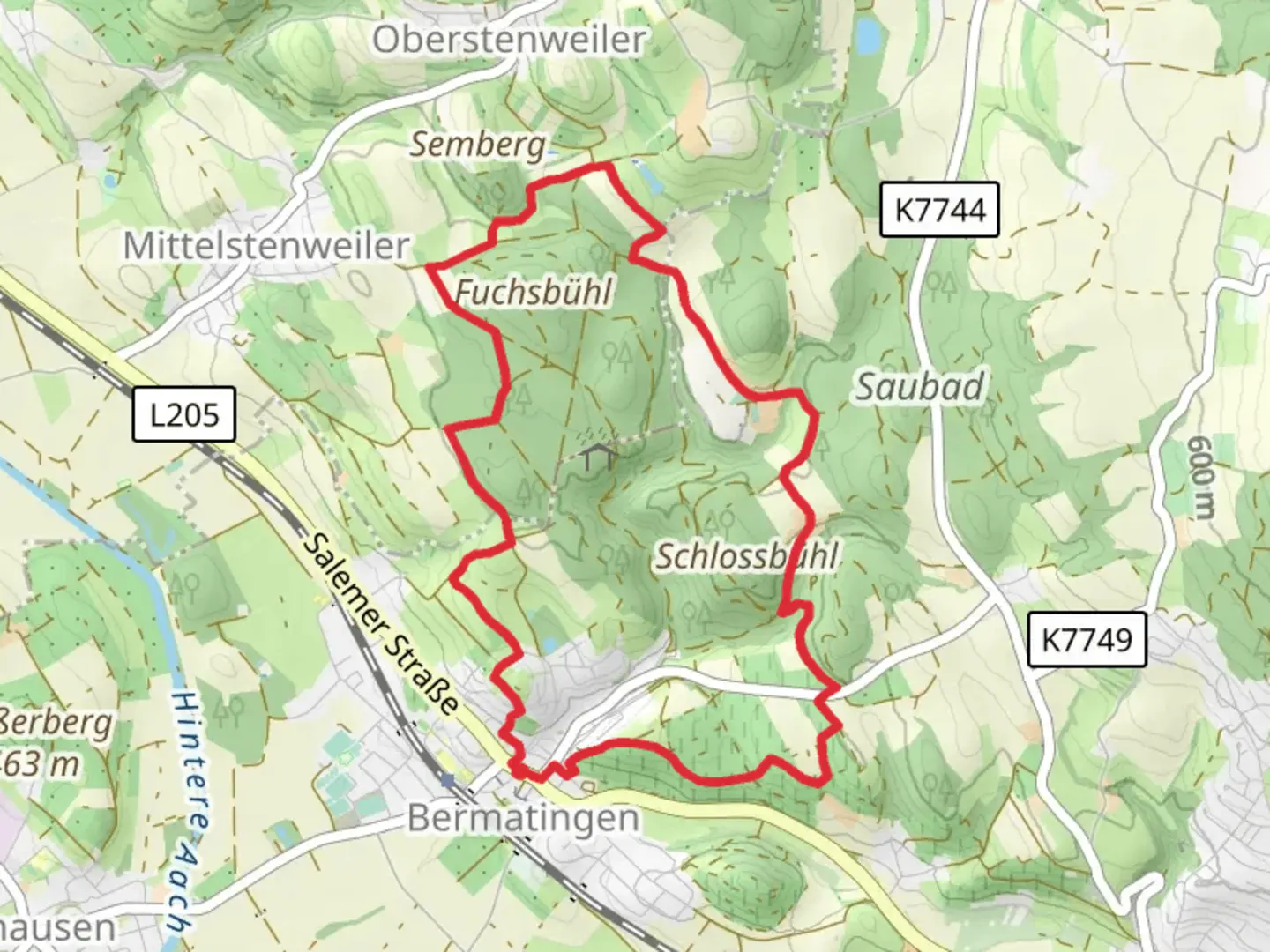Bermatingen Loop via Rundweg B5 | Bodenseekreis | Germany