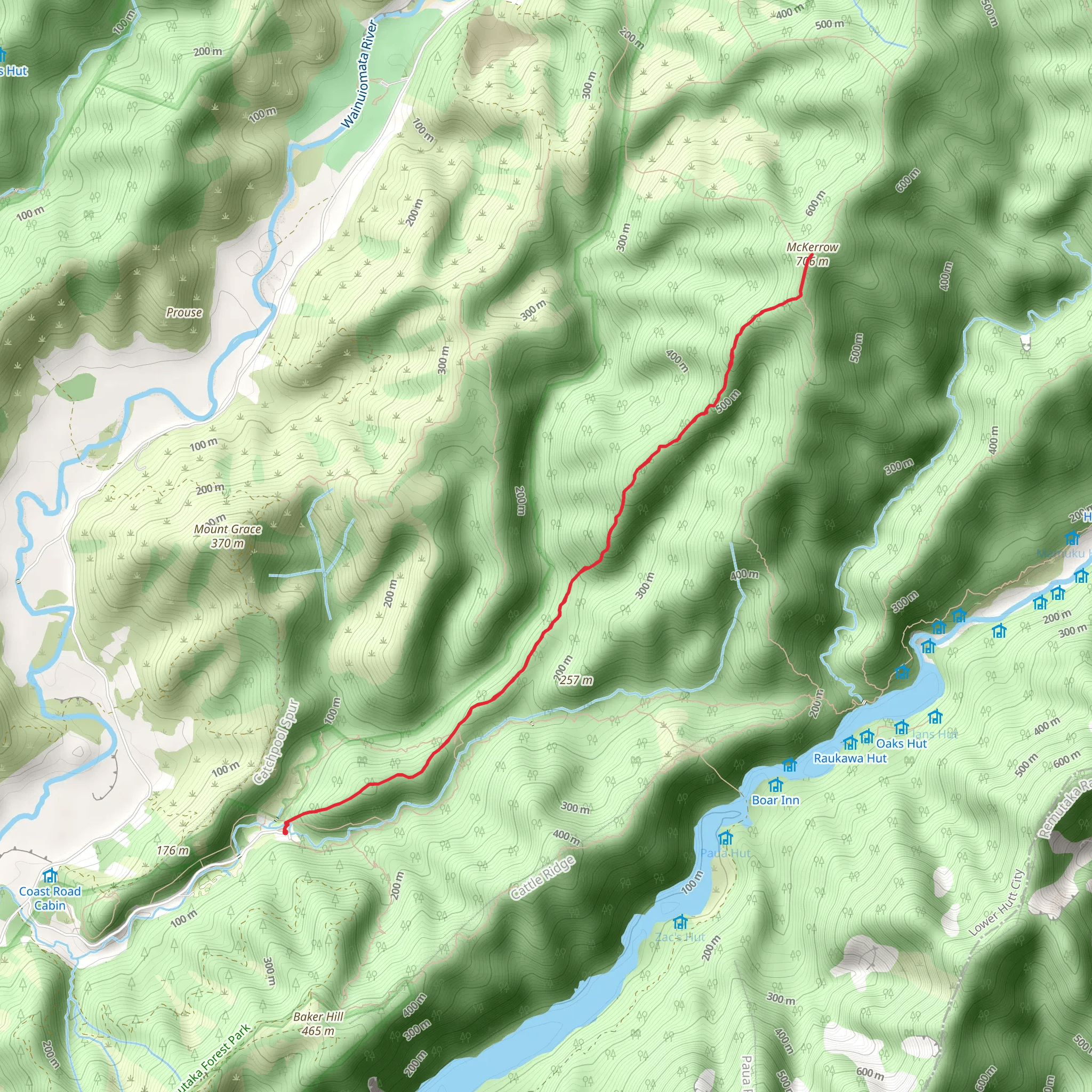 Clay Ridge Track | Lower Hutt City | New Zealand