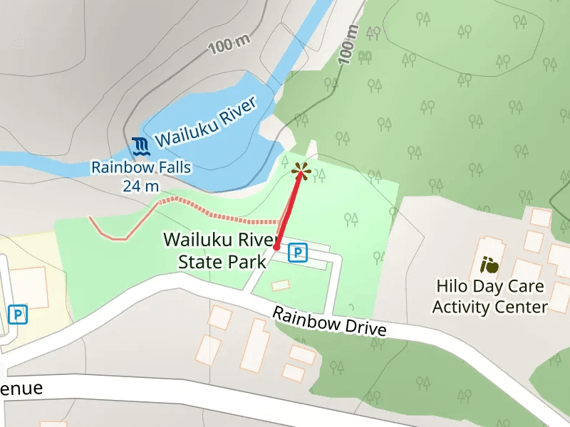 Wailuku River State Park Walk