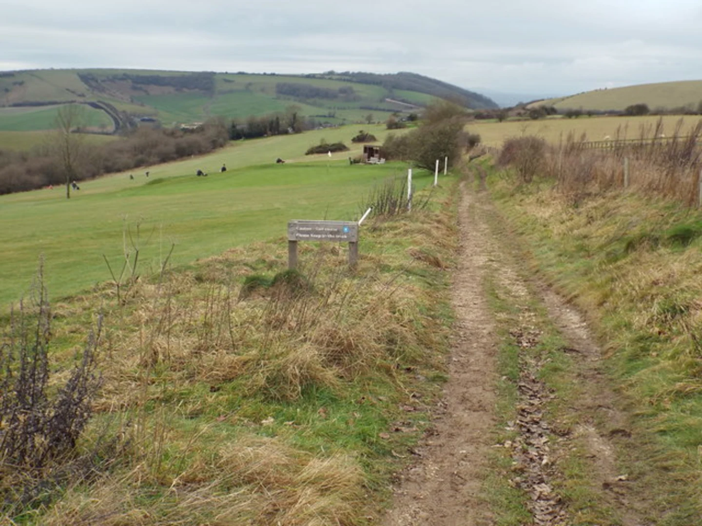 An image depicting the trail Ditchling Beacon to Devil's Dyke and its surrounding area.