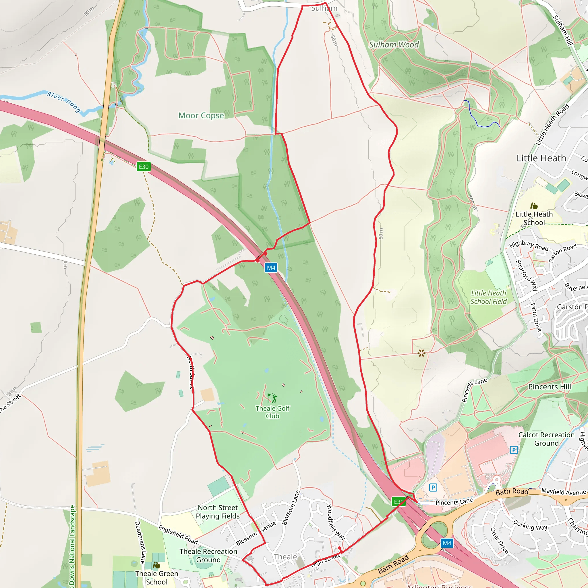 Sulham Country Park | West Berkshire | England