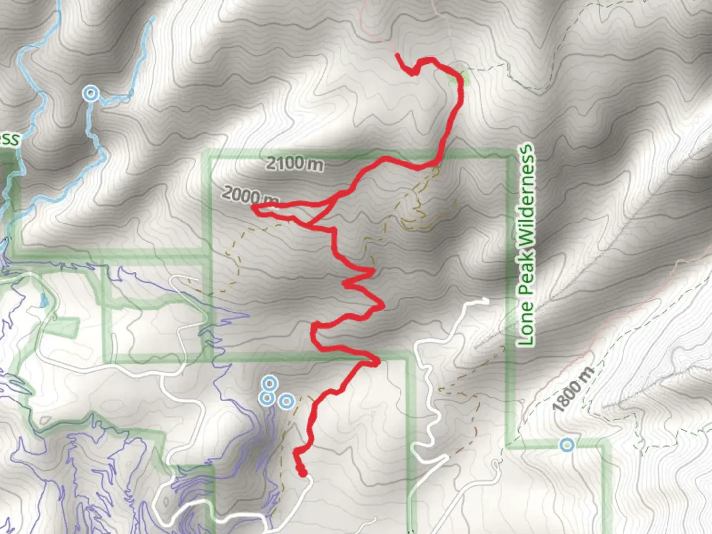 An image depicting the trail First Hamongog Trail and its surrounding area.