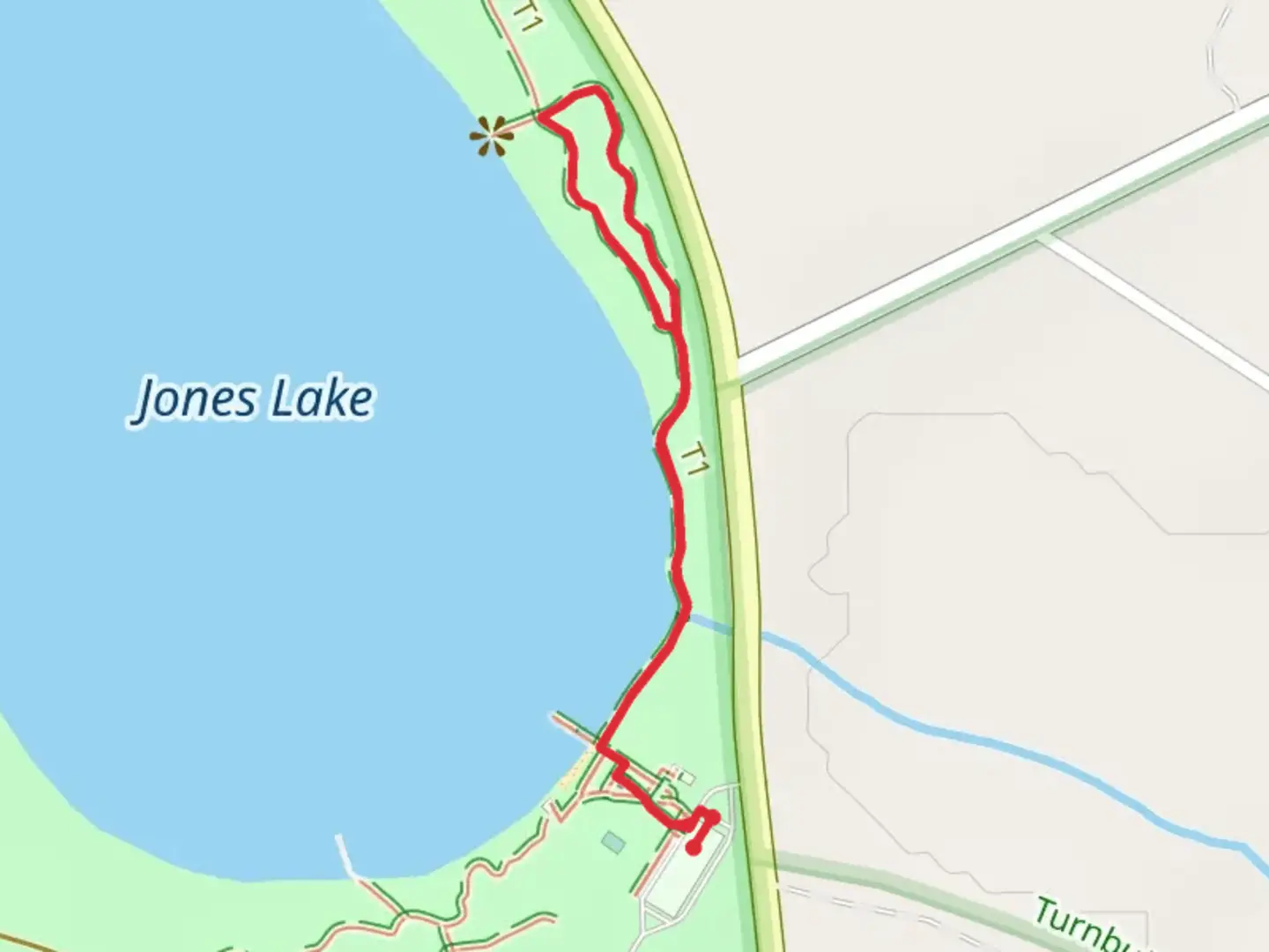 An image depicting the trail Cedar and Bay Loop Trail and its surrounding area.