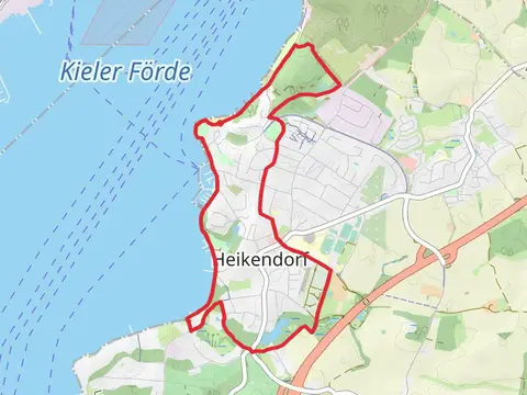 Foerdewanderweg and Heikendorfer Wasserweg