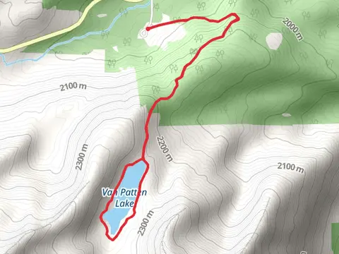 Van Patten Lake Trail Loop
