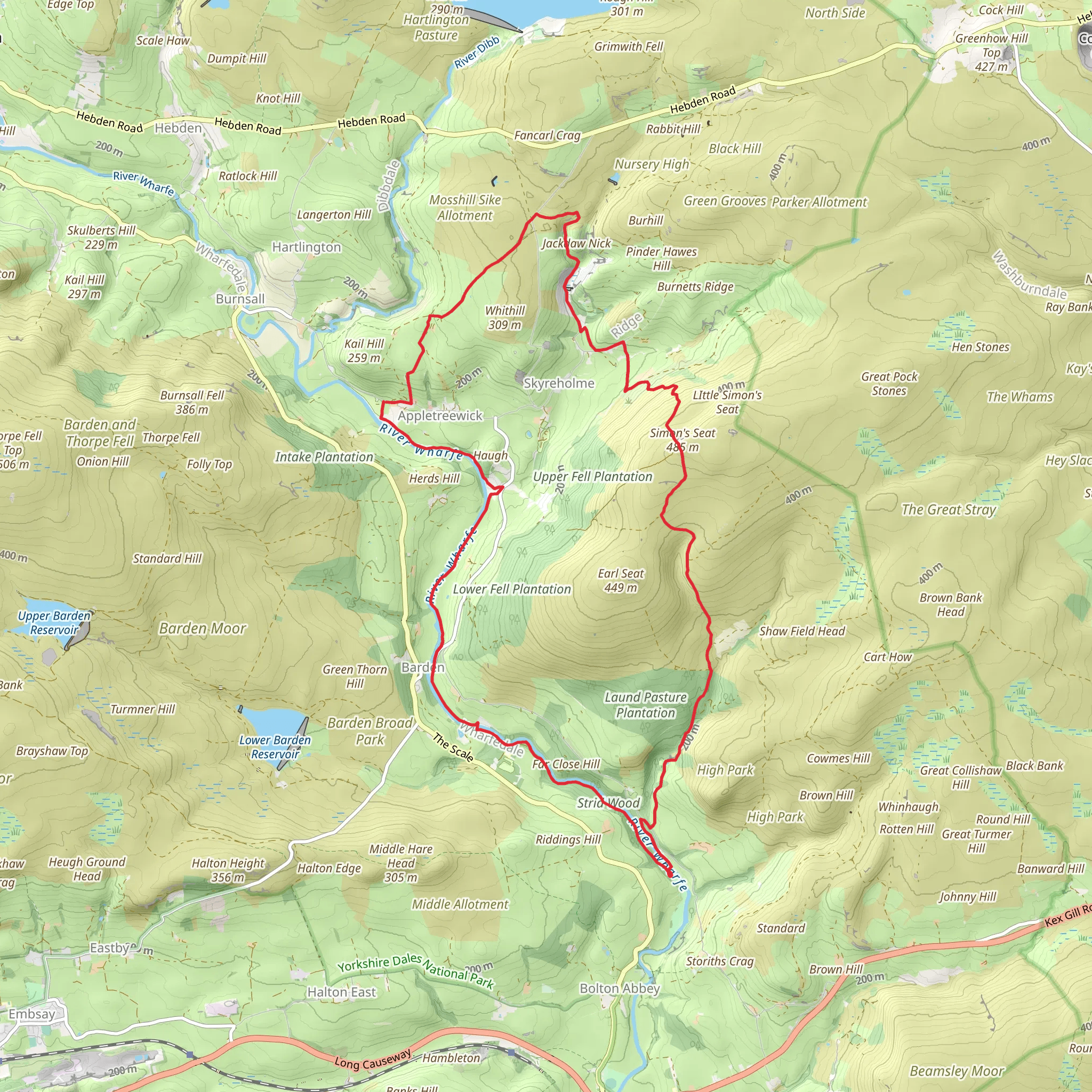 Valley of Desolation - Simon's Seat - Troller's Gill and the Strid | N