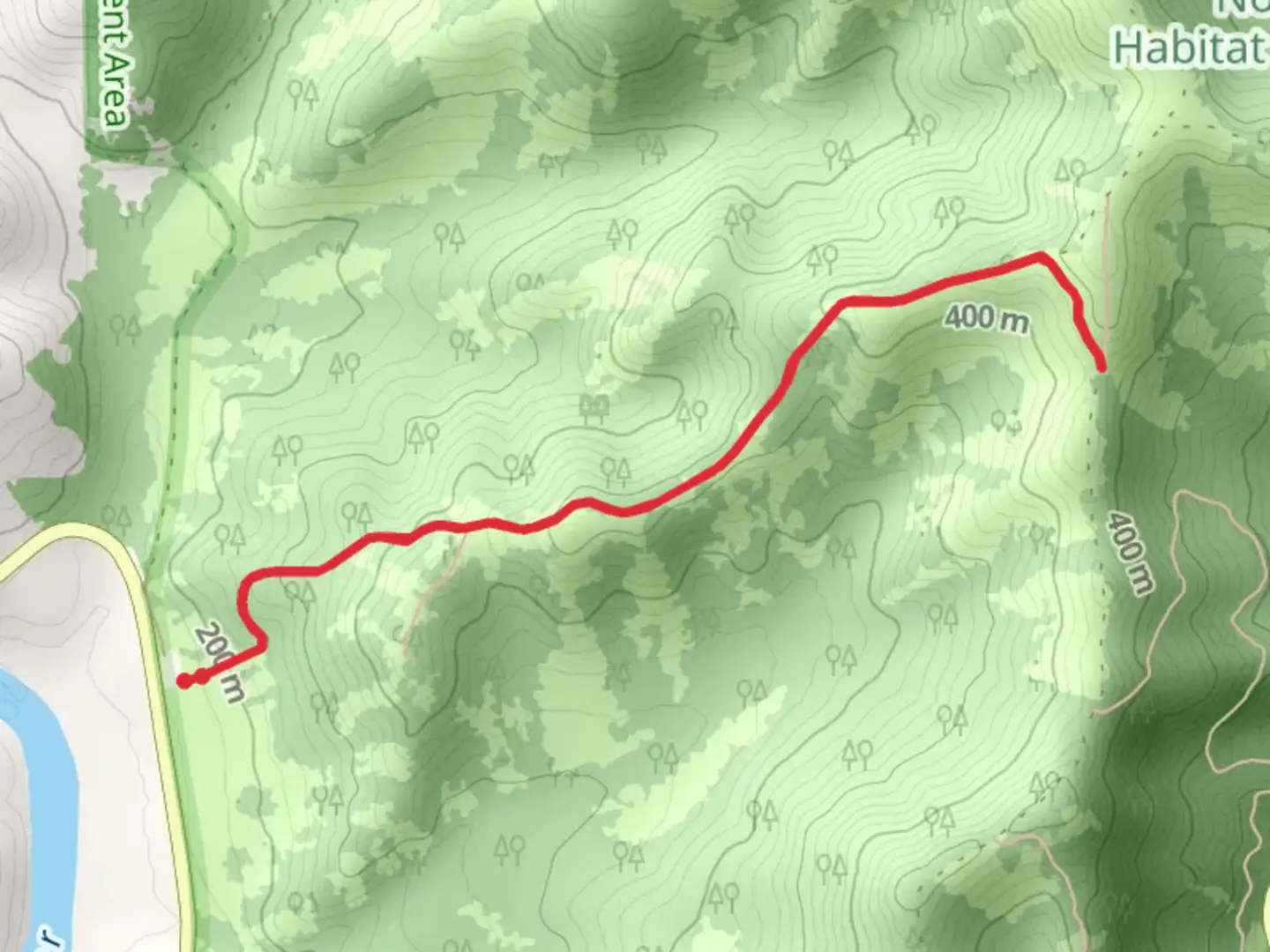 An image depicting the trail Blacktail Ridge Trail and its surrounding area.