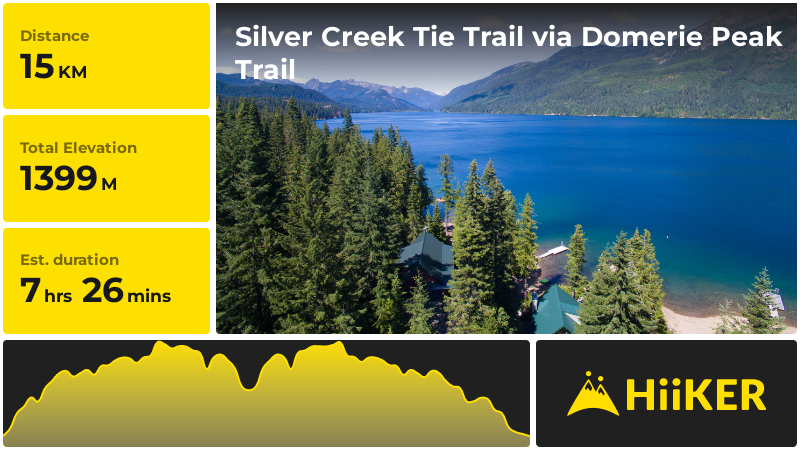 Silver Creek Tie Trail via Domerie Peak Trail | Kittitas County | Wash