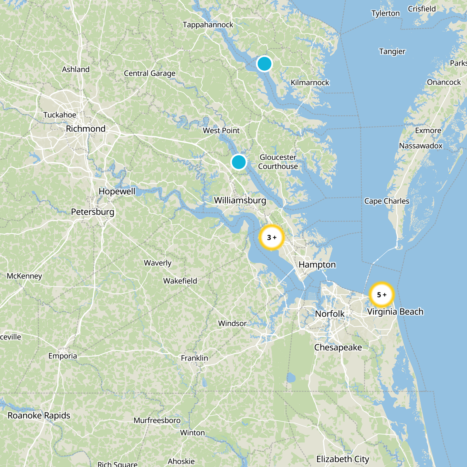 Surry County Static Map