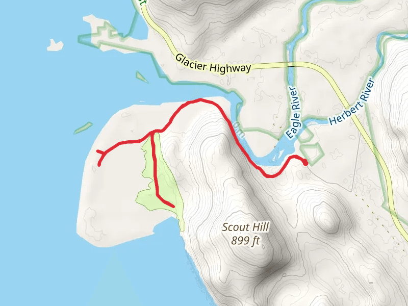 Herbert River and Boy Scout Camp Trail
