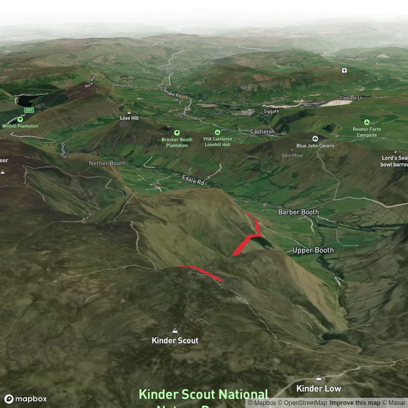 Edale to Woolpacks